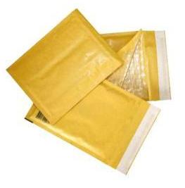 Крафт-конверты с воздушно-пузырчатой плёнкой внутри